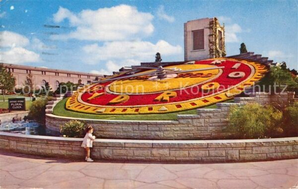 Niagara Falls New York Blumenuhr Sir Adam Beck
