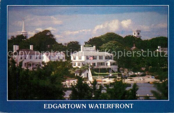 Edgartown Waterfront Marthas Vineyard