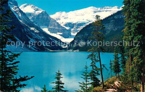 Canadian Rockies Lake Louise Victoria Glacier