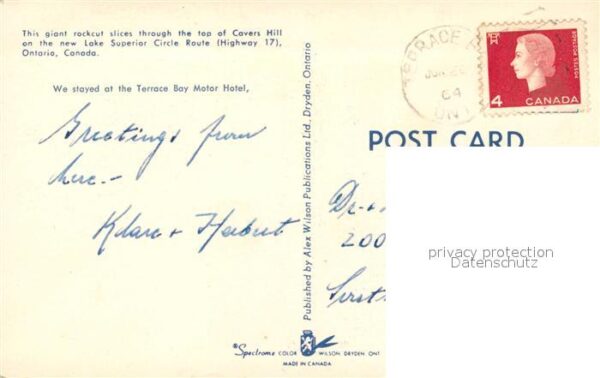 Ontario Canada Covers Hill Lake Superior – Bild 2