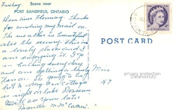 Ontario Canada Port Sandfield – Bild 2