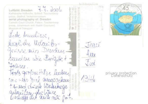 Dresden Fliegeraufnahme – Bild 2