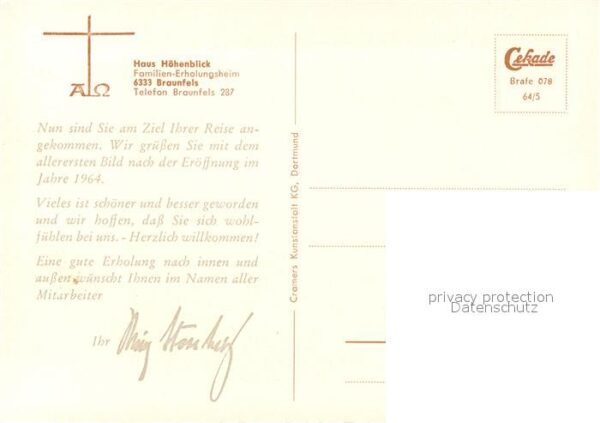 Braunfels Haus H&#246henblick – Bild 2