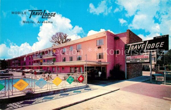 Mobile Travel Lodge Motel Swimming Pool