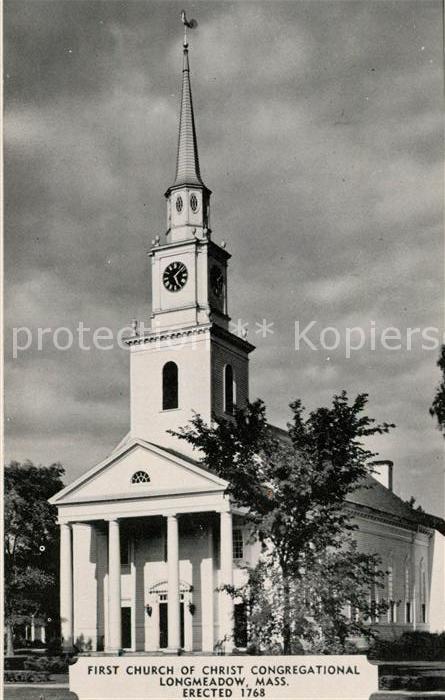 Longmeadow United States First Church of Christ Congregational 1