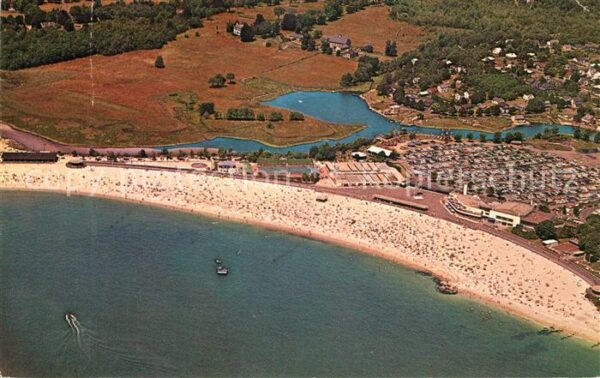 New London Connecticut Ocean Beach Park aerial view