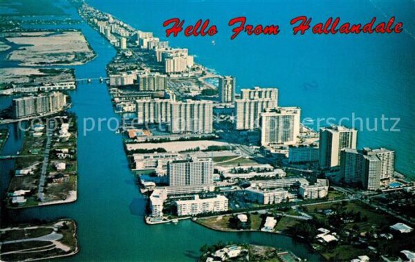 Hallandale Beach and Inland Waterway Florida's Gol