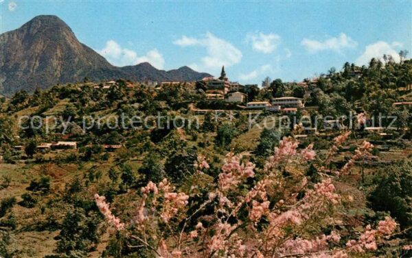 Morne Vert Un beau village dans la montagne