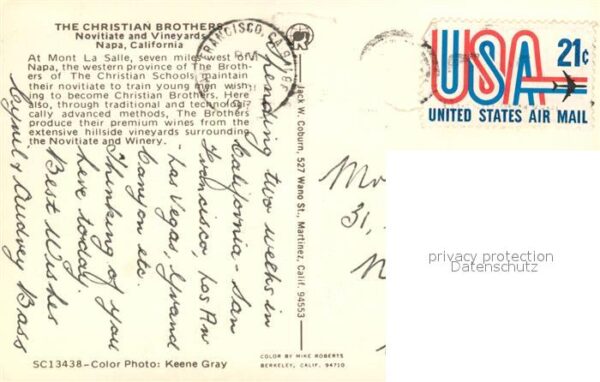 Napa Christian Brothers Novitiate and Vineya – Bild 2