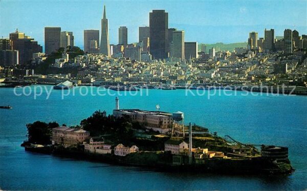 San Francisco California Alcatraz Island Prison San Francisco Ba