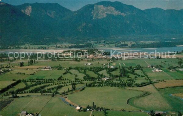 Chilliwack Fraser Valley aerial view