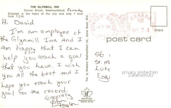 Corner Brook Glynmill Inn Hotel – Bild 2