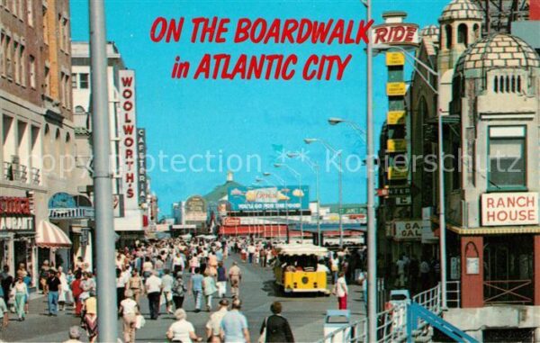 Atlantic City New Jersey On the Boardwalk