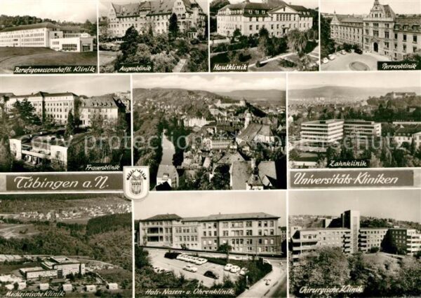 Tuebingen Universitätskliniken Stadtpanorama Flie
