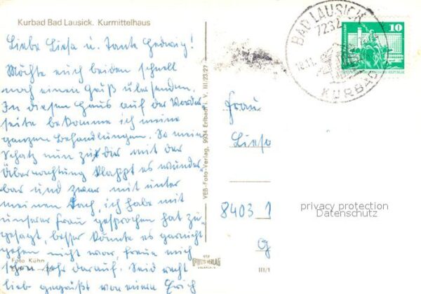 Bad Lausick Kurbad Kurmittelhaus – Bild 2