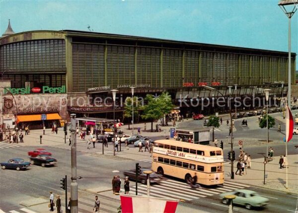 Berlin Bahnhof Zoo Doppeldeckerbus