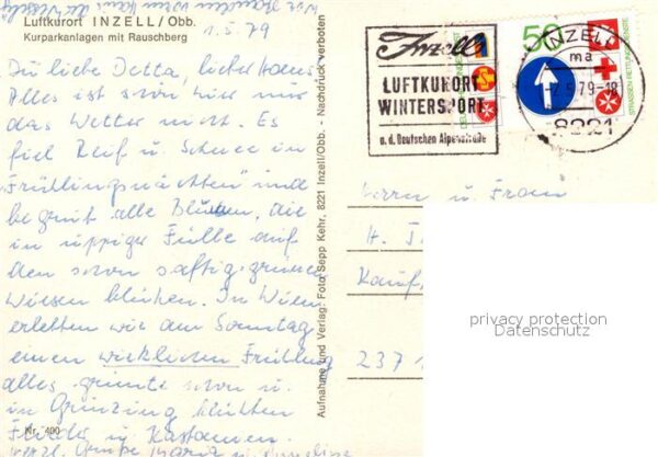 Inzell Kurparkanlagen Kirche Rauschberg Chiemg – Bild 2