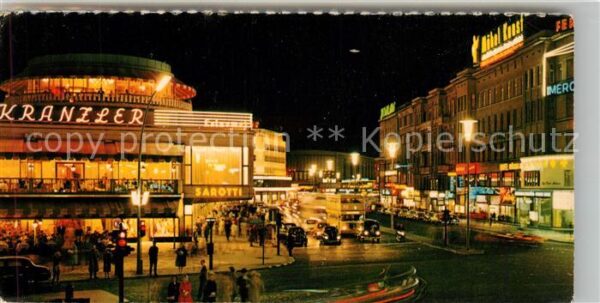 Berlin Cafe Kranzler am Kurfürstendamm bei Nac