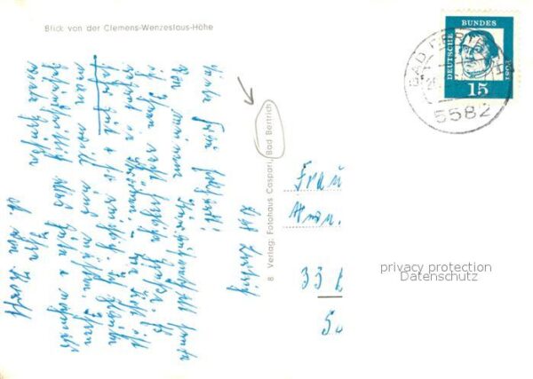 Bad Bertrich Blick von der Clemens-Wenzeslaus-Höhe – Bild 2