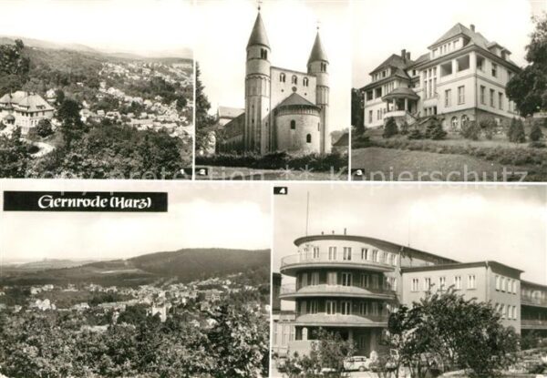 Gernrode Harz Erholungsheim Stubenberg Stiftskirche S