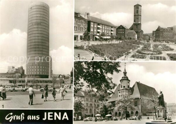 Jena Thueringen Universitätshaus Platz der Kosmonauten