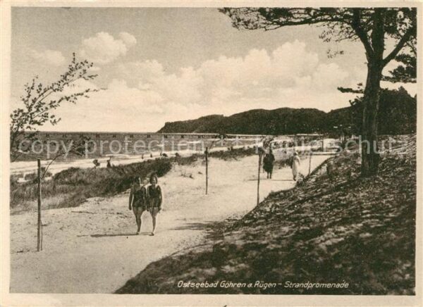 Goehren Ruegen Strandpromenade