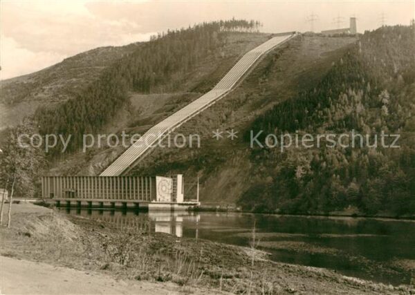 Hohenwarte Talsperre Pumpspeicherwerk