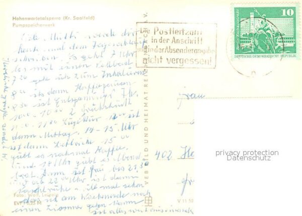 Hohenwarte Talsperre Pumpspeicherwerk – Bild 2