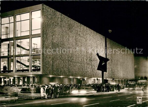 Berlin Deutsche Oper Nachtaufnahme