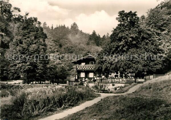 Wernigerode Harz HO Gaststätte Christianental