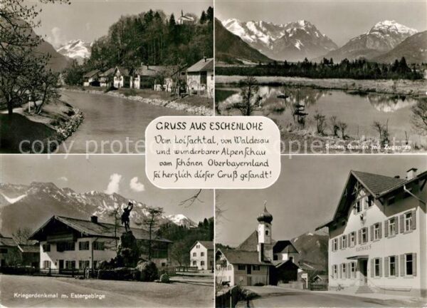 Eschenlohe Loisachtal Sieben Quellen Zugspitze Wet