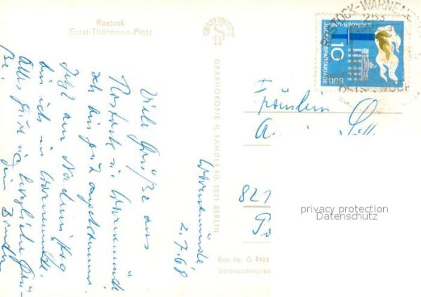 Rostock Ernst Thälmann Platz – Bild 2