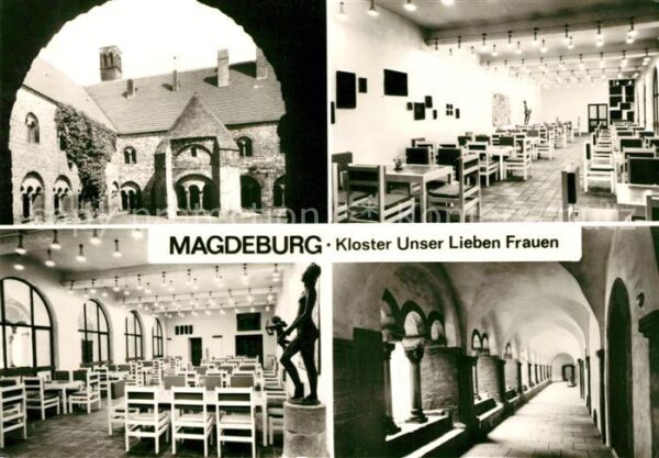 Magdeburg Kloster Unser Lieben Frauen Tonsur Cafe