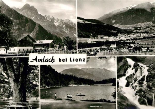 Amlach Gesamtansicht mit Alpenpanorama Alter B