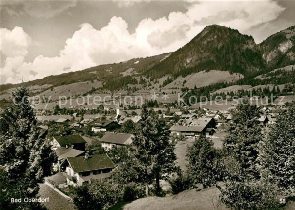 Bad Oberdorf Panorama Höhenluftkurort mit Hirschberg