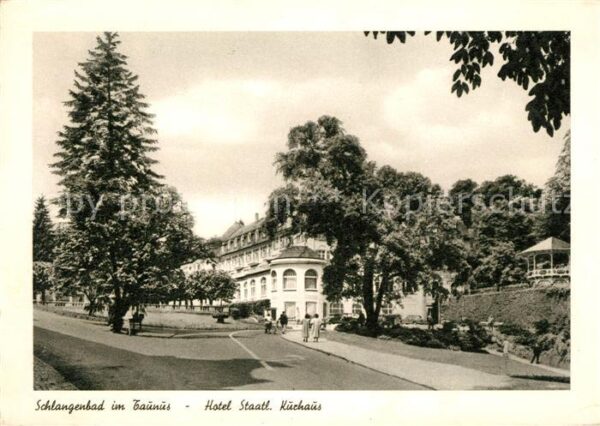 Schlangenbad Taunus Hotel Staatliches Kurhaus