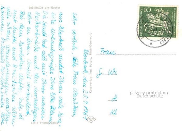 Eberbach Neckar Landschaftspanorama Neckartal – Bild 2
