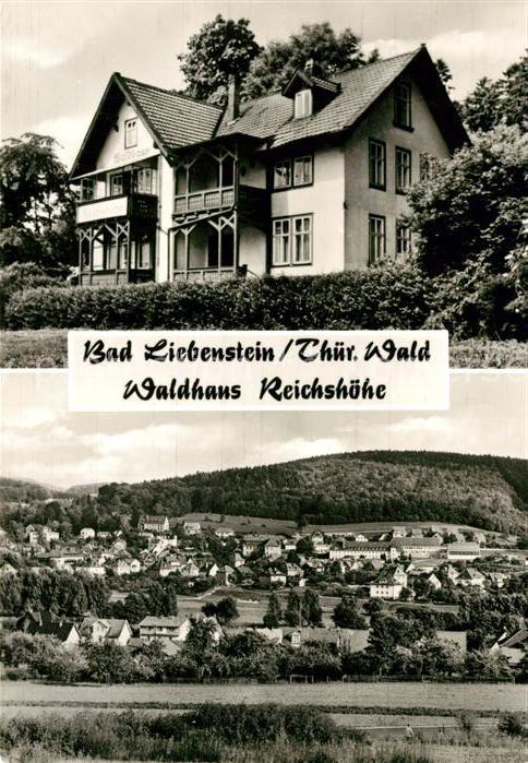 Bad Liebenstein Waldhaus Reichshöhe Landschaftspanorama