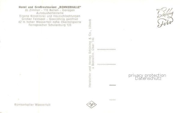 Schulenberg Oberharz Hotel Restaurant Romkerhalle Romkerhall – Bild 2