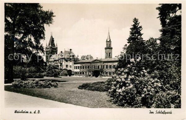 Weinheim Bergstrasse Schlosspark