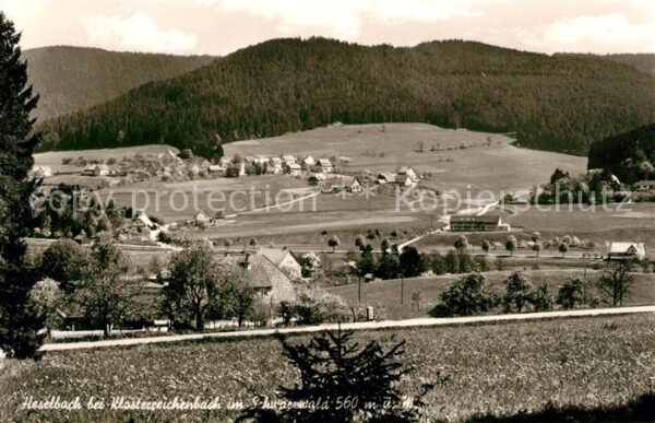 Heselbach Baiersbronn Landschaftspanorama Schwarzwald
