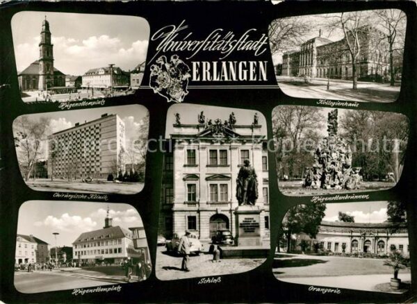 Erlangen Hugenottenplatz Kollegienhaus Chirurgis