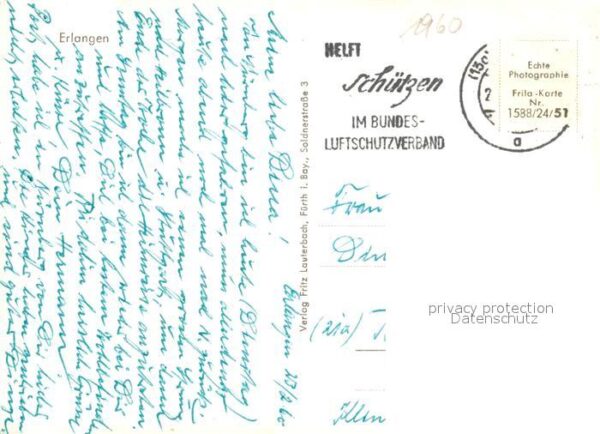 Erlangen Hugenottenplatz Kollegienhaus Chirurgis – Bild 2
