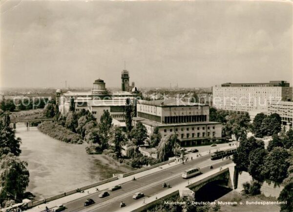 Muenchen Deutsches Museum Bundespatentamt Isarbr