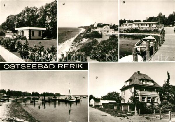 Rerik Ostseebad Wochenendhäuser Steilküste Salzhaff Str