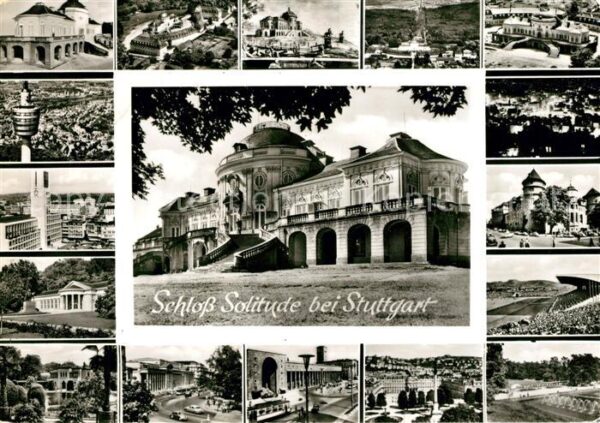 Stuttgart Schloss Solitude Sehenswürdigkeiten der