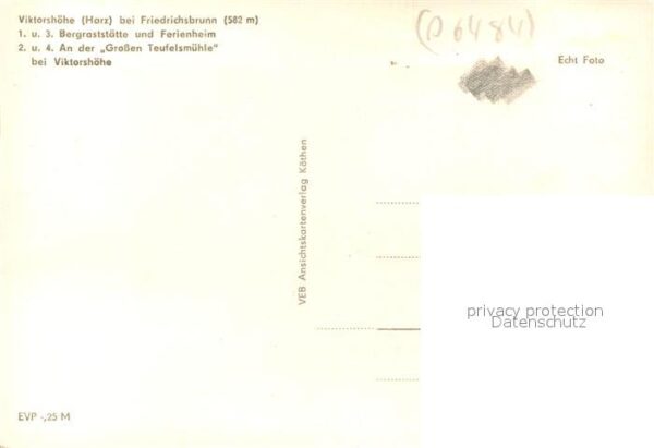 Viktorshoehe Berggaststätte Ferienheim Grosse Teufel – Bild 2