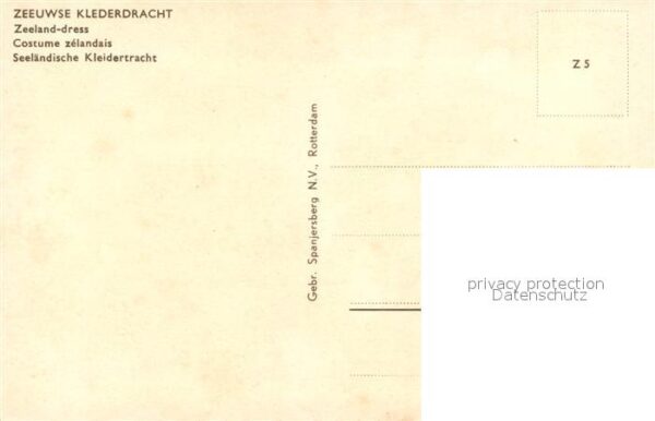 Trachten Holland Zeeuwse Klederdracht – Bild 2