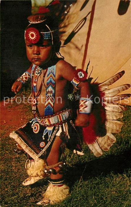 Indianer Native American Little Nonnie Pawnee-Otoe Indian Dancer