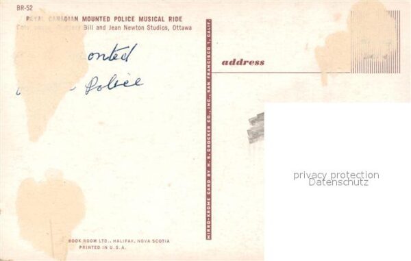 Polizei Royal Canadian Mounted Police Musical R – Bild 2